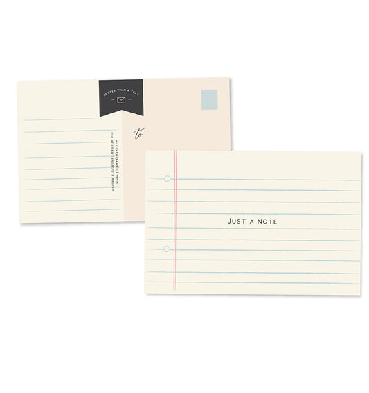 Just a Note Postcards - 10ct