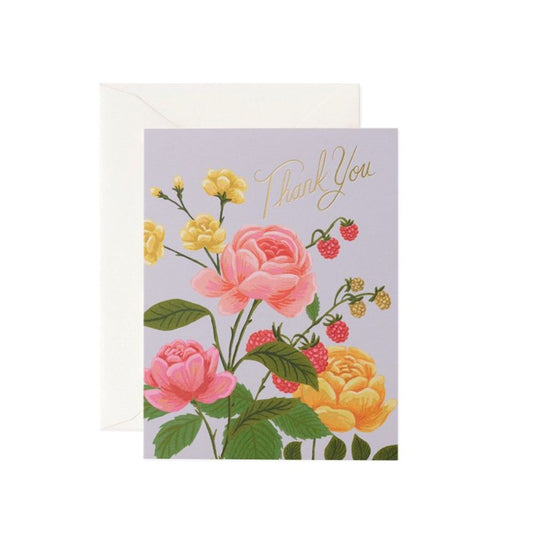 Boxed Set of Roses Thank You Cards