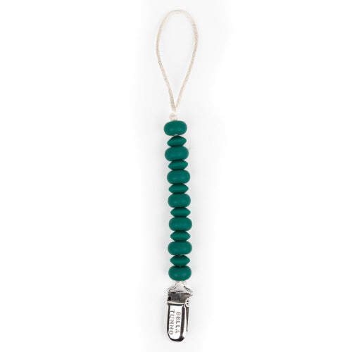 Pacifier Clip - Green Silicone