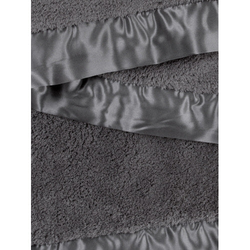 Chenille Baby Blanket - Charcoal