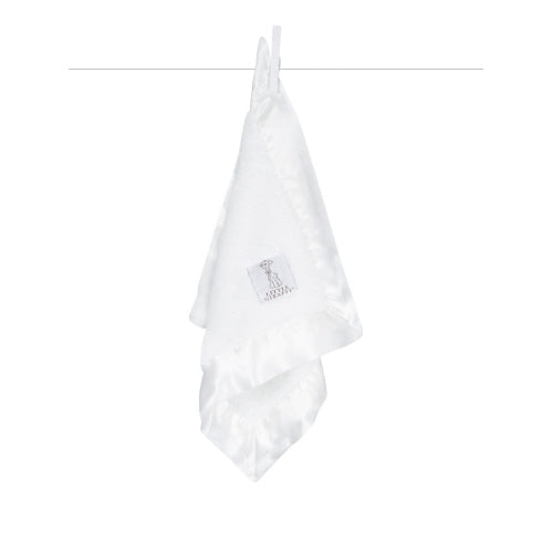 Chenille Blanky - White
