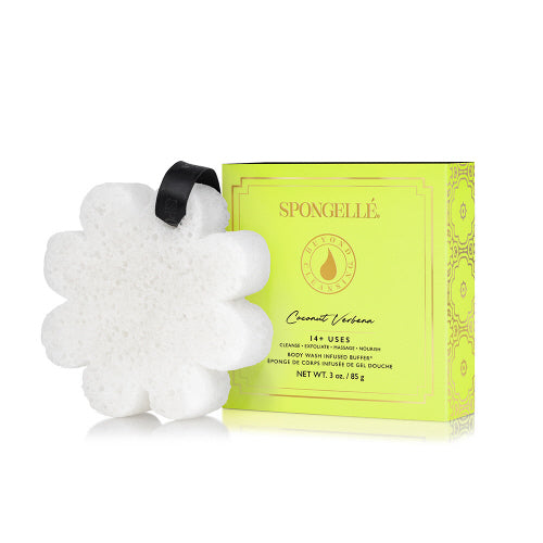 Body Buffer Flower Coconut Verbena Boxed