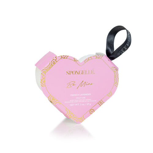 Heart Shaped Body Buffer - French Lavender