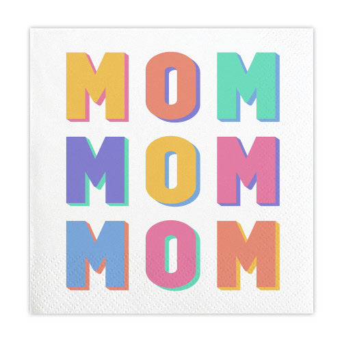 Beverage Napkins - Mom Mom Mom