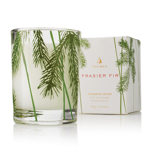 Votive Candle Pine Needle - Frasier Fir