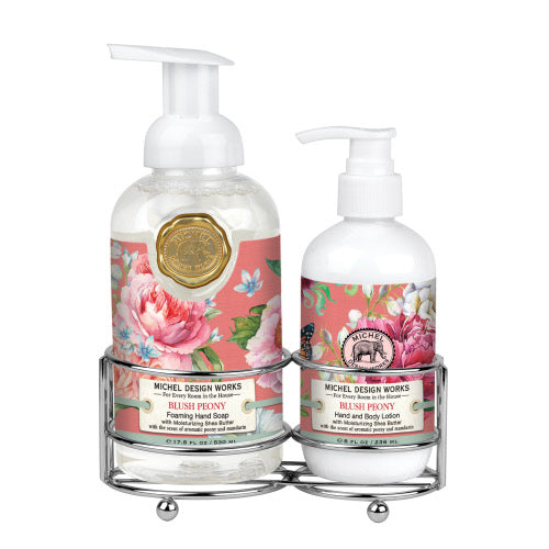 Blush Peony Handcare Caddy