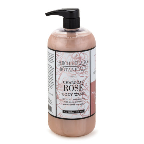 Body Wash - Charcoal Rose 33 oz
