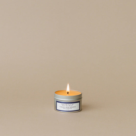 Aromatic Travel Tin - Clean Crisp White